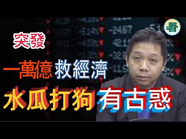 羅家聰博士：突發！習近平大放水救經濟，一萬億好過冇？大牛市嚟緊？水瓜打狗有古惑！......