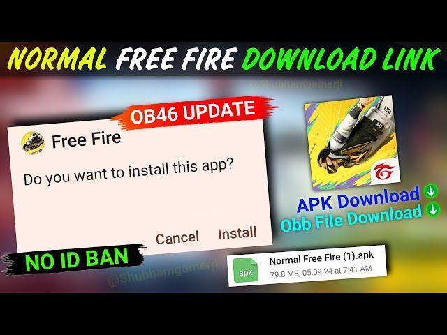 Normal Free Fire Download Link | How To Download Normal Free Fire | Normal FF Download Kaise Kare