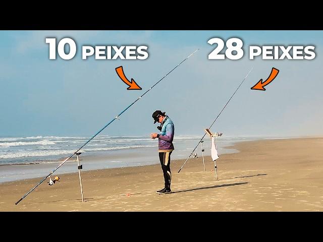 Peguei muito MAIS PEIXES fazendo isso na PESCA DE PRAIA