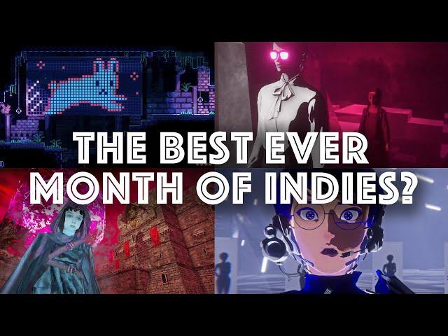 The Best Ever Month Of New Indie Games?