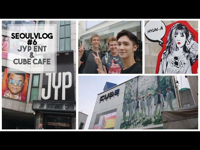 JYP Entertainment & Cube Cafe || Vlog