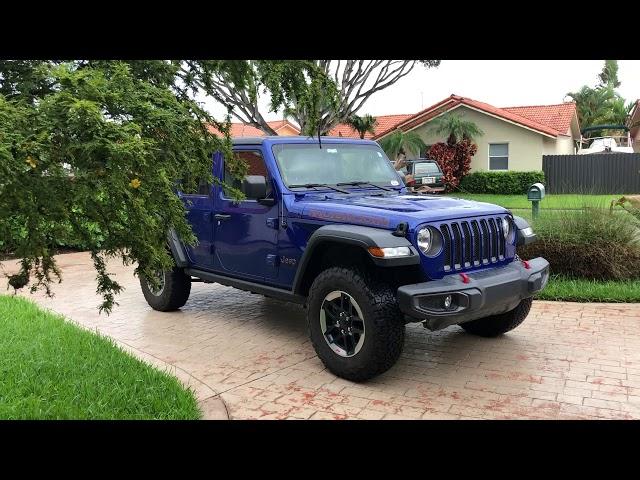 2018 JL Rubicon Ocean Blue