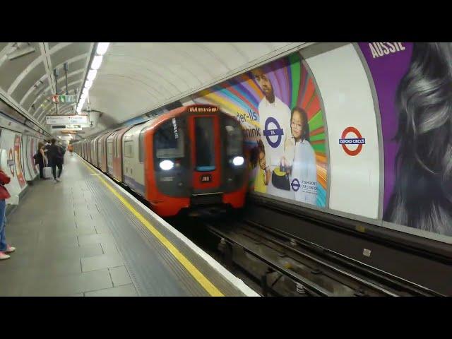 Victoria Line 2009 Tube Stock From Oxford Circus To Walthamstow Central 27th August 2024