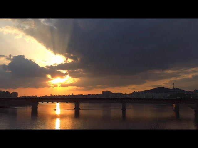 2024.03.06 sunset 서울숲 한강 전망대 ⭐️⭐️