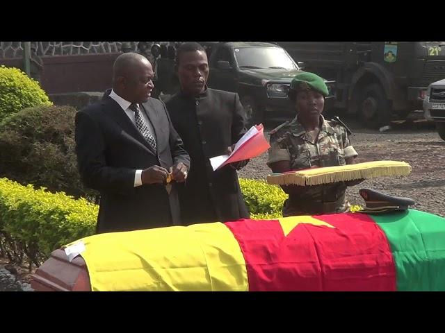 Cameroon's soldier Killed in Kembong is Given Last Respect