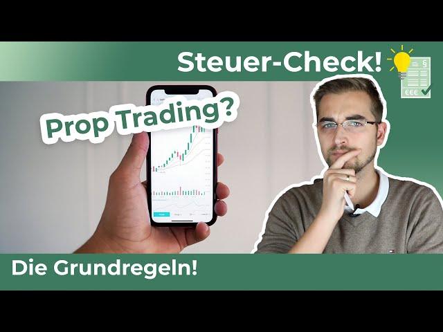 Prop Trading und Steuern | Was musst du wissen?