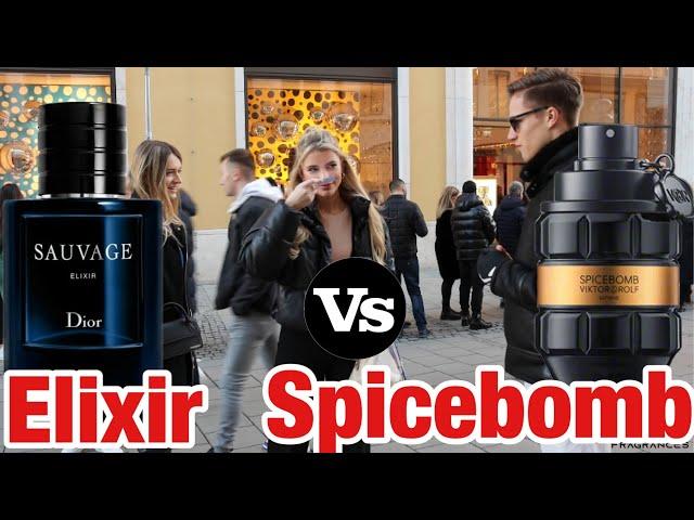 Dior Sauvage Elixir vs Viktor & Rolf Spicebomb extreme | fragrance test