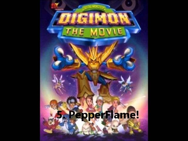 Soundtrack "Digimon - The Movie" 5. PepperFlame!