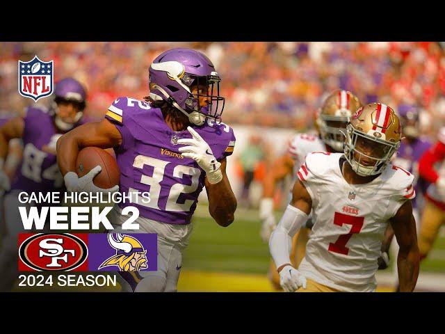 San Francisco 49ers vs. Minnesota Vikings | 2024 Week 2 Game Highlights