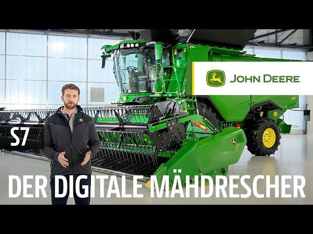 Der neue S7-Mähdrescher von John Deere. Eine neue Ära der Mähdrescher-Automatisierung