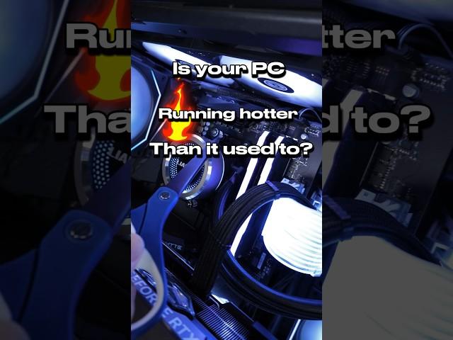 PC running hot? Let’s fix that! #gamingpc #pcgaming #pcbuild #pc #pctips #gaming #shorts #pcbuilds