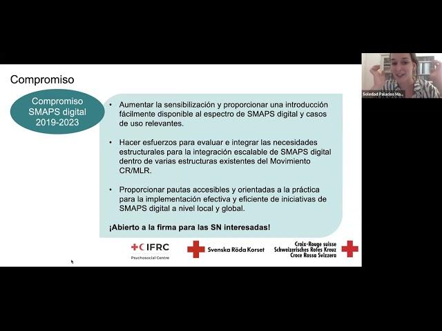 Digital MHPSS: Challenges and Best Practice in the RCRC Movement: Webinar (Spanish)