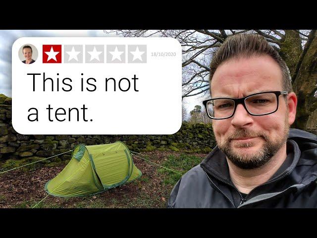 I Tried 1-Star Tent Camping