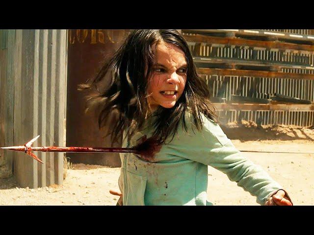 Laura and Wolverine vs Reavers - Fight Scene - Logan (2017) Movie Clip HD