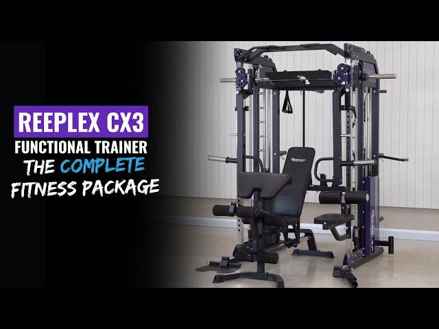 Reeplex CX3 Functional Trainer - The Complete Fitness Package | Dynamo Fitness Equipment