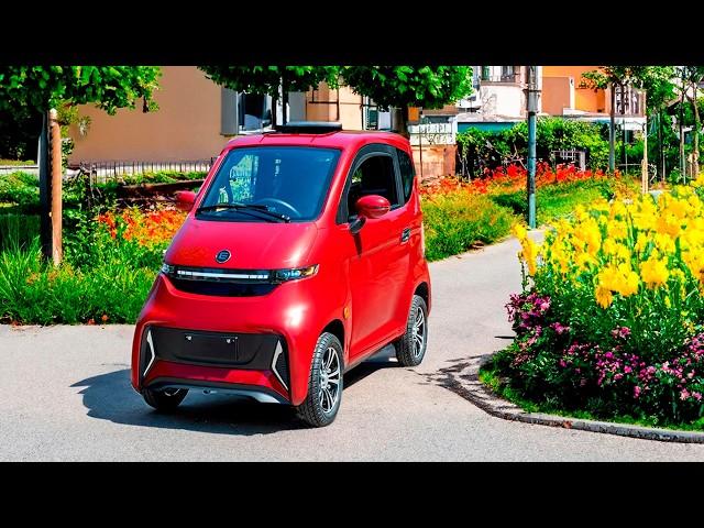 Econelo Nelo 4.3: The ultimate tiny electric car for urban mobility