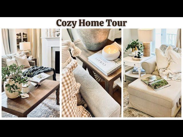 Cozy Home Tour 2024 | End of Summer Home Decor | Pre Fall