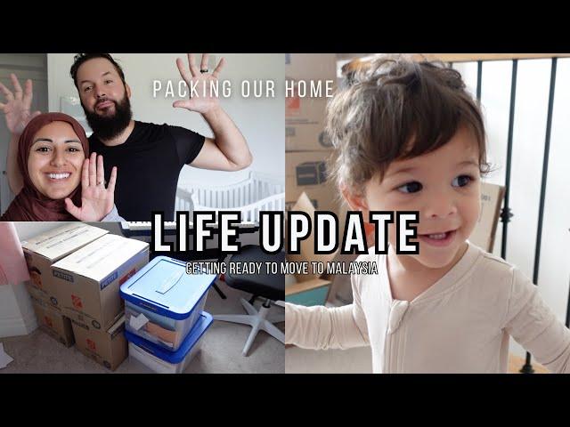 LIFE UPDATE VLOG: Packing Begins, Moving our Business and Decluttering