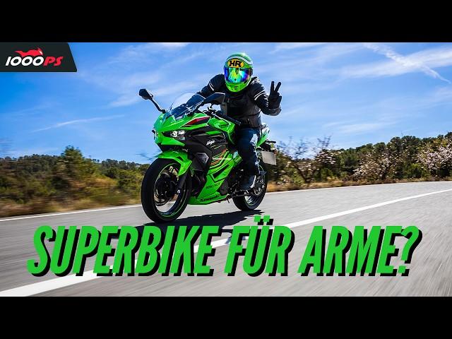 Kawasaki Ninja 500 SE Test 2024 - Supersport trifft Alltag