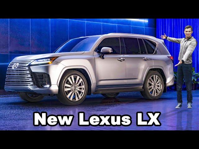 New Lexus LX 600 - Japan's Rolls-Royce Cullinan!