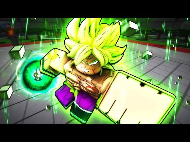 SUPER BROLY Destroys ENTIRE SERVER in Heroes Battlegrounds ROBLOX