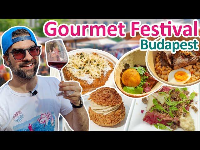 Eating at 10 PRESTIGIOUS Food Places of BUDAPEST in A DAY | Gourmet Festival 2024