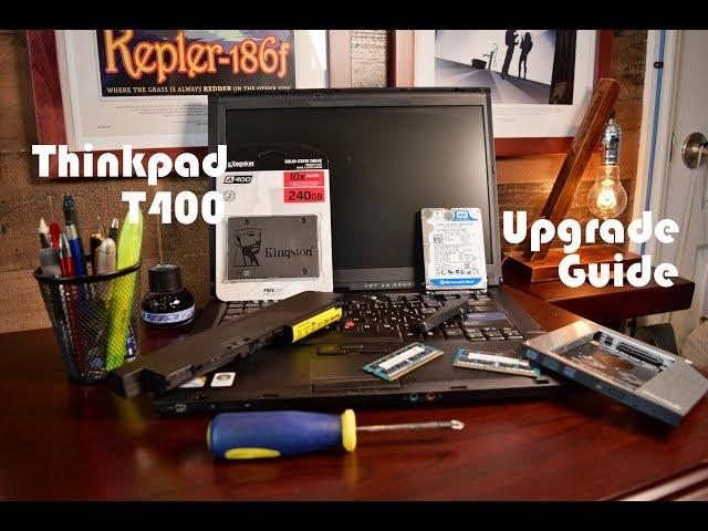 Turn a $34 Thinkpad Into a Snappy Modern Laptop: Lenovo Thinkpad T400 Upgrade Guide