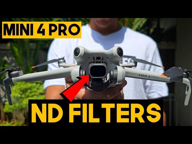 How to use ND Filters The EASY Way - DJI Mini 4 Pro