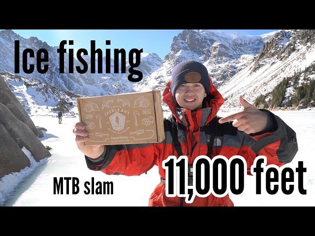 Ice Fishing at 11,000 feet - Nov ‘21 - Trophy Native Colorado Cutthroat trout - MTB slam