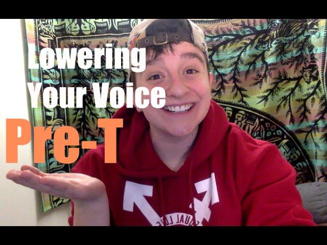 FTM: How to Lower Voice Pre-T - IT'S POSSIBLE!