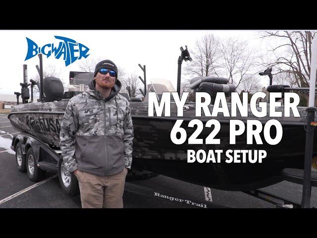 2022 Ranger 622 Pro Setup and  Walkthrough for Lake Erie Walleye Fishing.