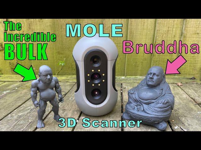 Trying out the Mole 3D Scanner from 3D MakerPro