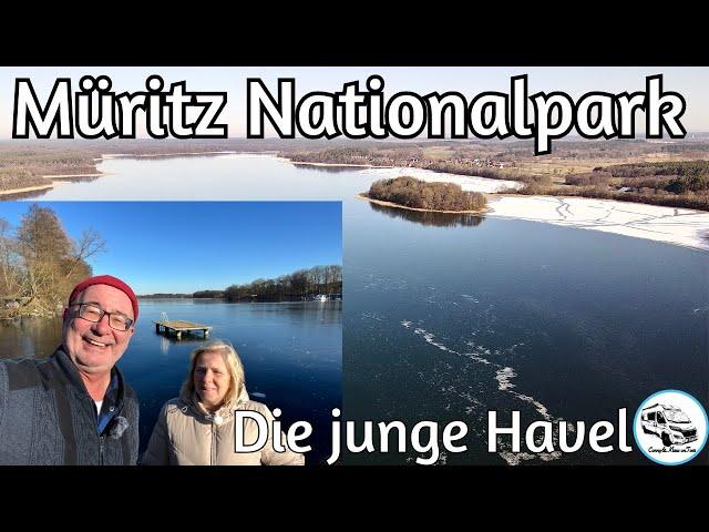 #275 Müritz Nationalpark, alles eingefroren, die junge Havel