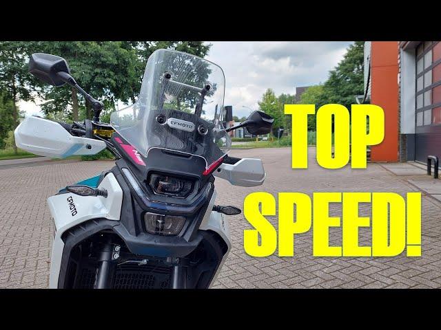 2024 CFMOTO 450 MT - TOP SPEED