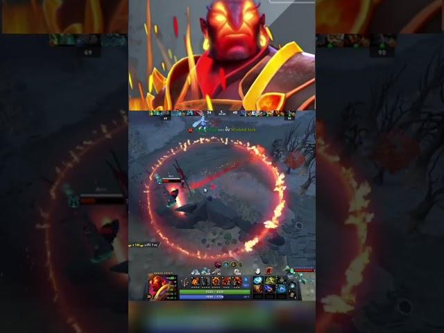 Insane ember spirit plays !!! #dota2 #shorts #emberspirit