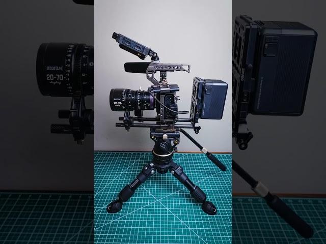 SETUP para Blackmagic Pocket Cinema Camera 4K #audiovisual #filmmaking #davinciresolve #cinema