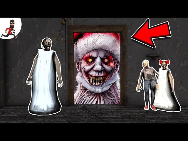 Granny vs Santa Man (part 4) ► funny horror animation granny and grandpa