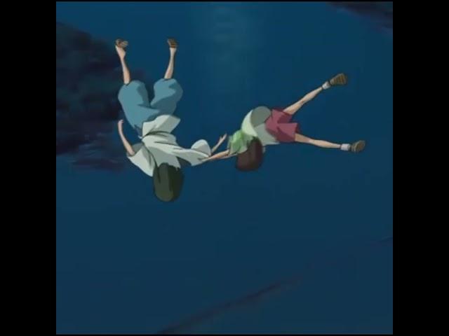 Spirited Away / Haku and Chihiro - Whenever Wherever #studioghibli #haku #chihiro #capcut