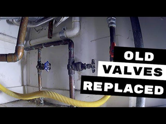 PLUMBING REPAIRS | VALVES REPLACED