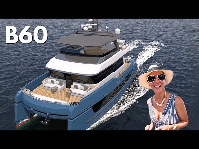 BERING 60 Catamaran  Aluminum  Long-Range Explorer Yacht Tour