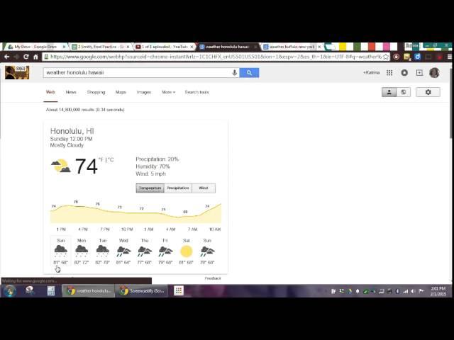 Google Sheets Weather (max & min)