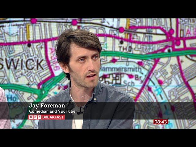 Jay Foreman (YouTuber Comedian) On BBC Breakfast [31.05.2024]