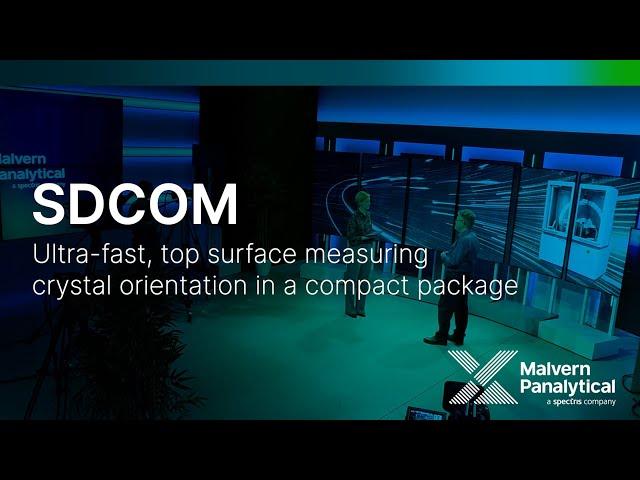 SDCOM: Ultra-fast, top surface measuring crystal orientation in a compact package