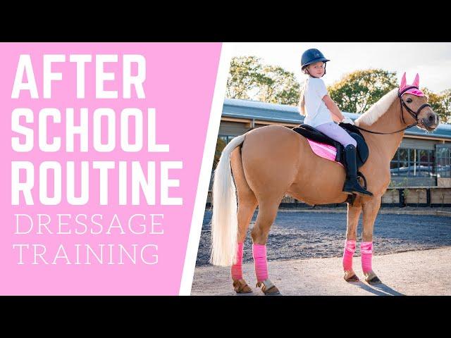 After school routine at the yard - Dressage Training