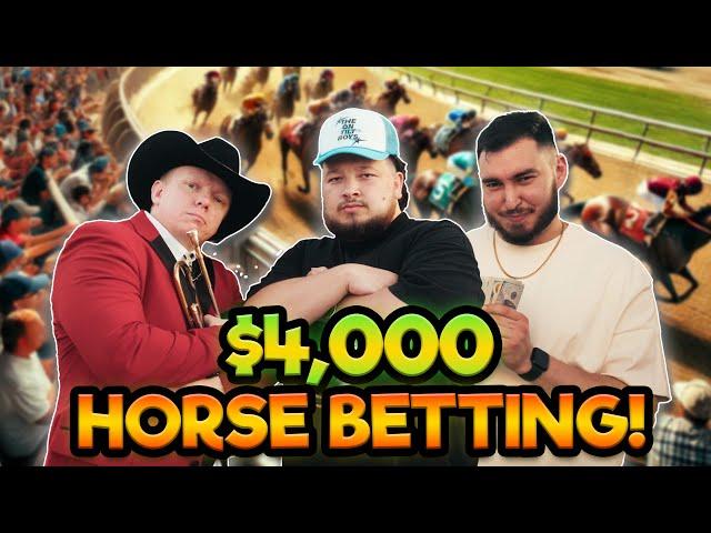 INSANE High Limit Horse Race Betting! ($4,000)