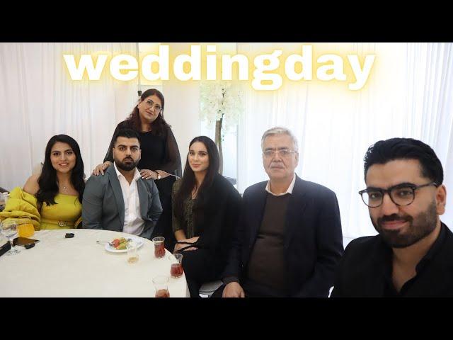 Weddingday with the family | شب عروسی همرا با فامیل | Vlog 17