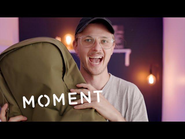 BEST EVERYDAY CAMERA BAG FOR VIDEO // THE MOMENT CAMERA BACKPACK 21L REVIEW - Real world review