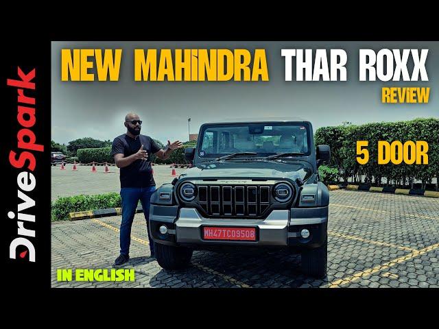 New Mahindra Thar Roxx (5 Door) Review | Performance  | Features | Promeet Ghosh