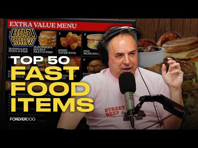 The Top 50 Fast Food Items