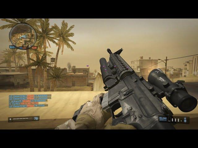 Battlefield 2 Remastered - Strike at Karkand HD (2017) - Very Smart A.I. - 1080p